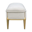 Michael Amini Scotts Square Accent Bench
