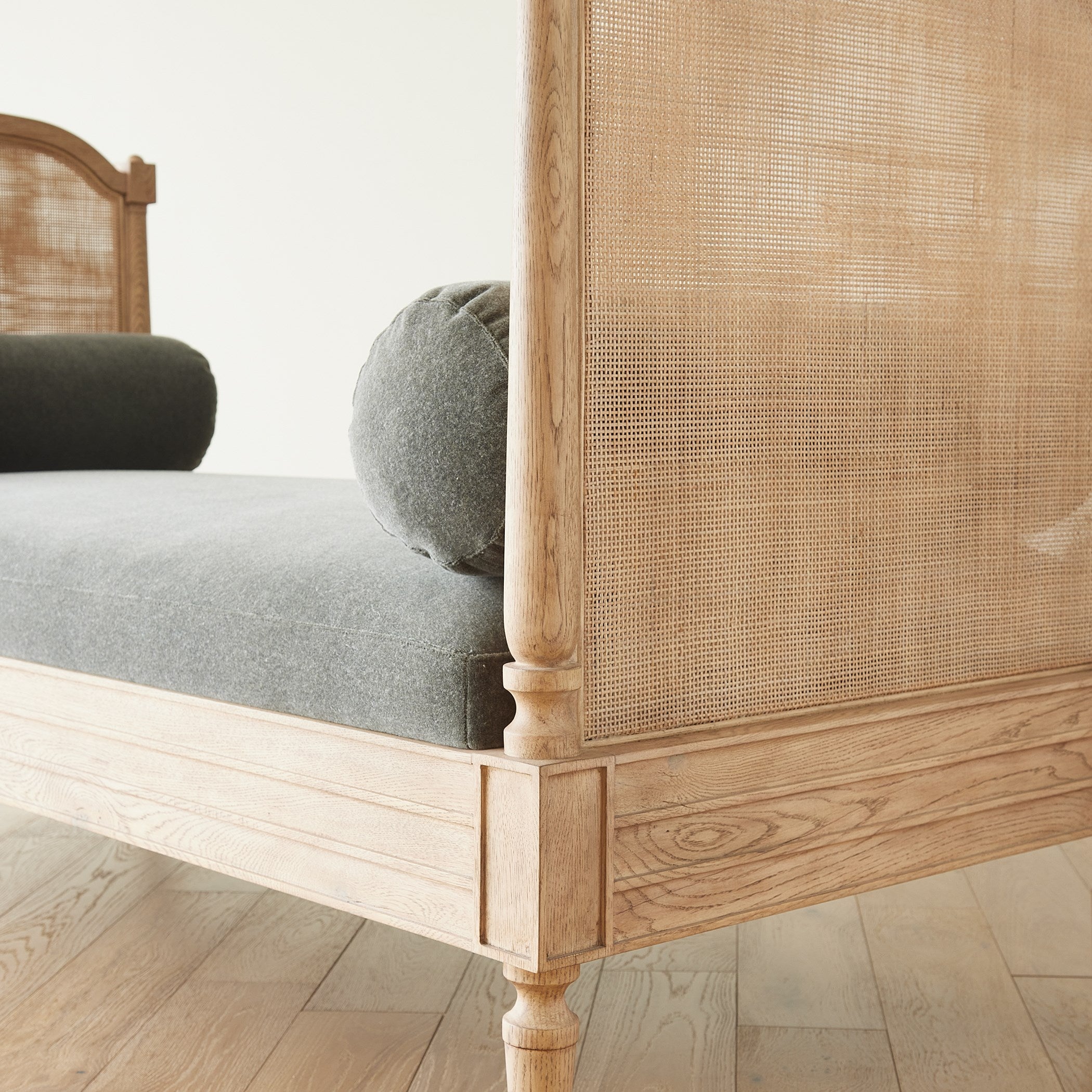 Global Views Josephine Daybed-Bleached Oak