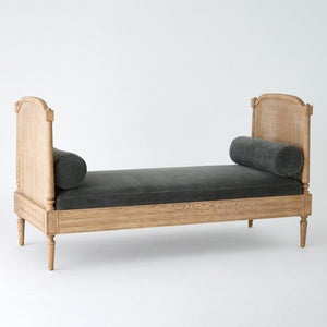 Global Views Josephine Daybed-Bleached Oak