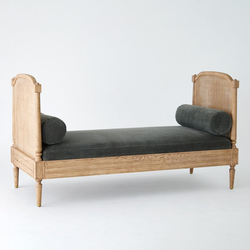 Global Views Josephine Daybed-Bleached Oak