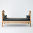 Global Views Josephine Daybed-Bleached Oak