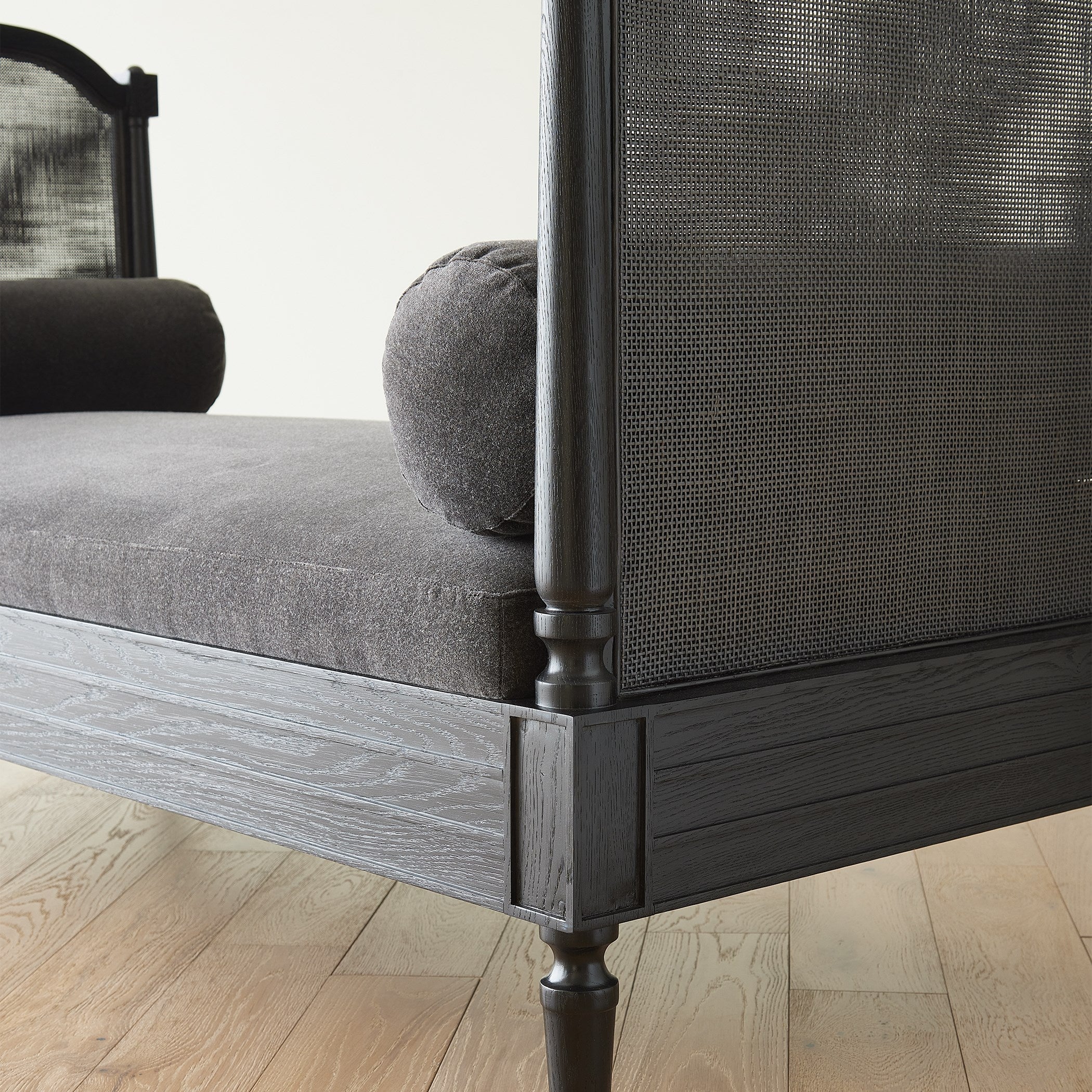 Global Views Josephine Daybed-Blackened Oak