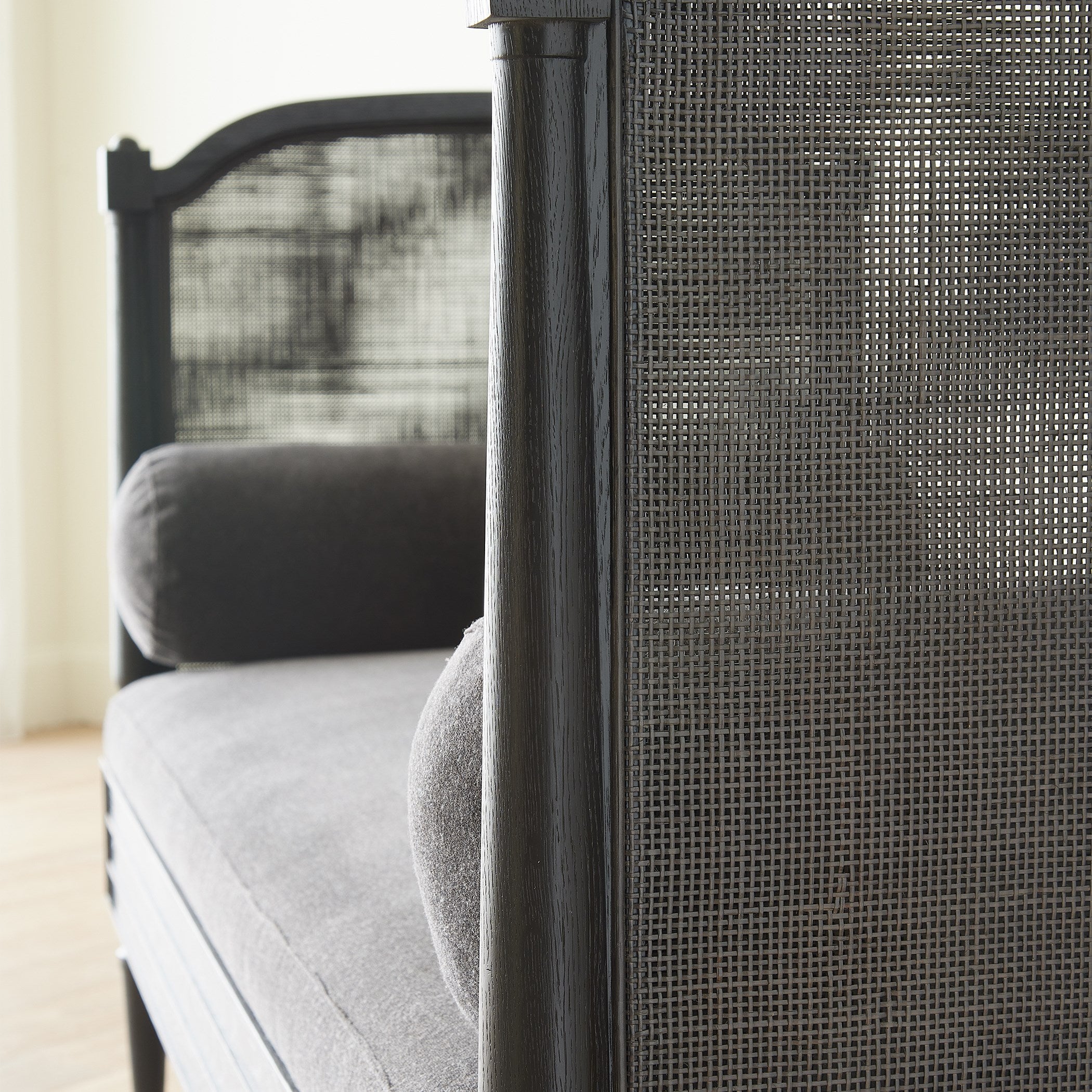 Global Views Josephine Daybed-Blackened Oak