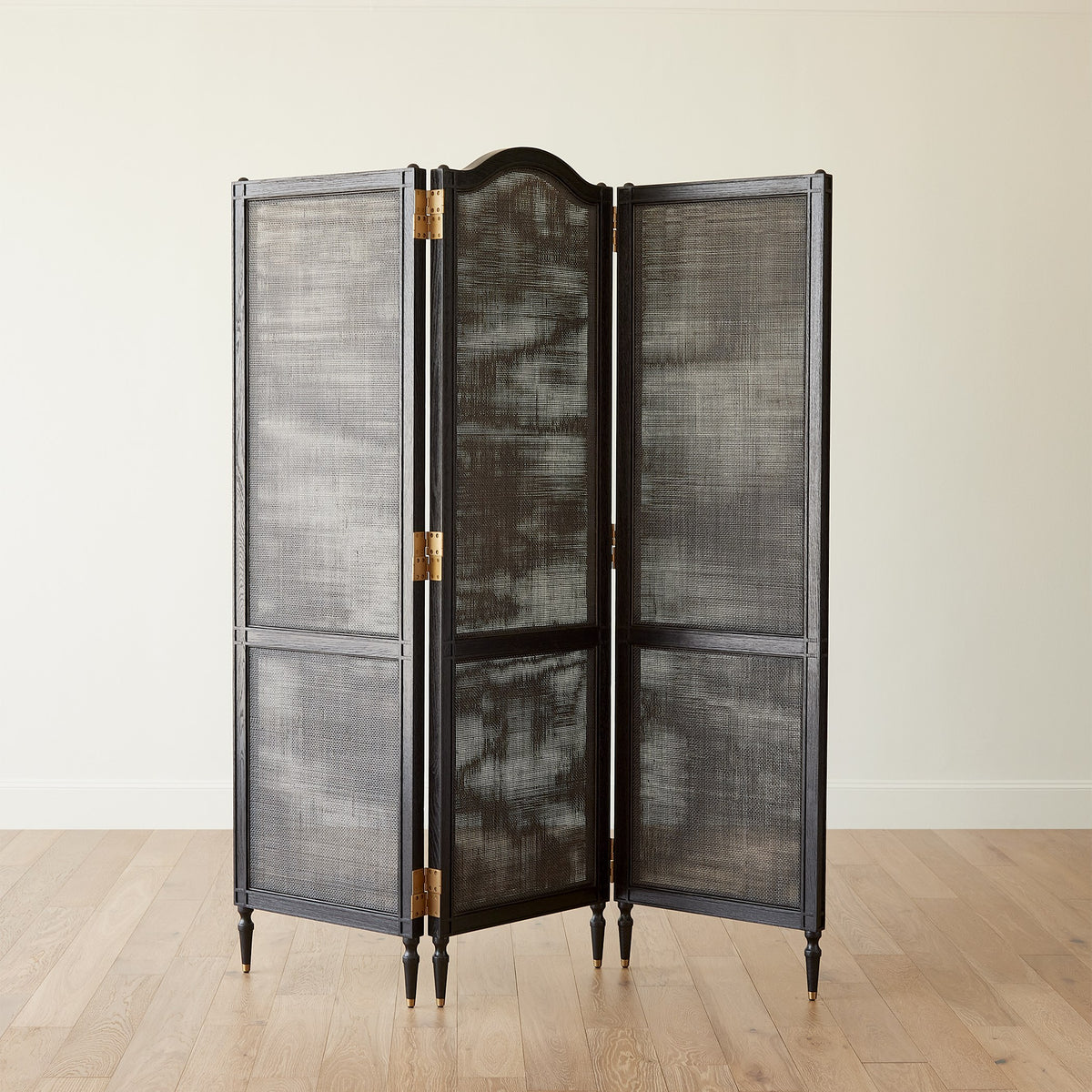Global Views Josephine Screen-Blackened Oak