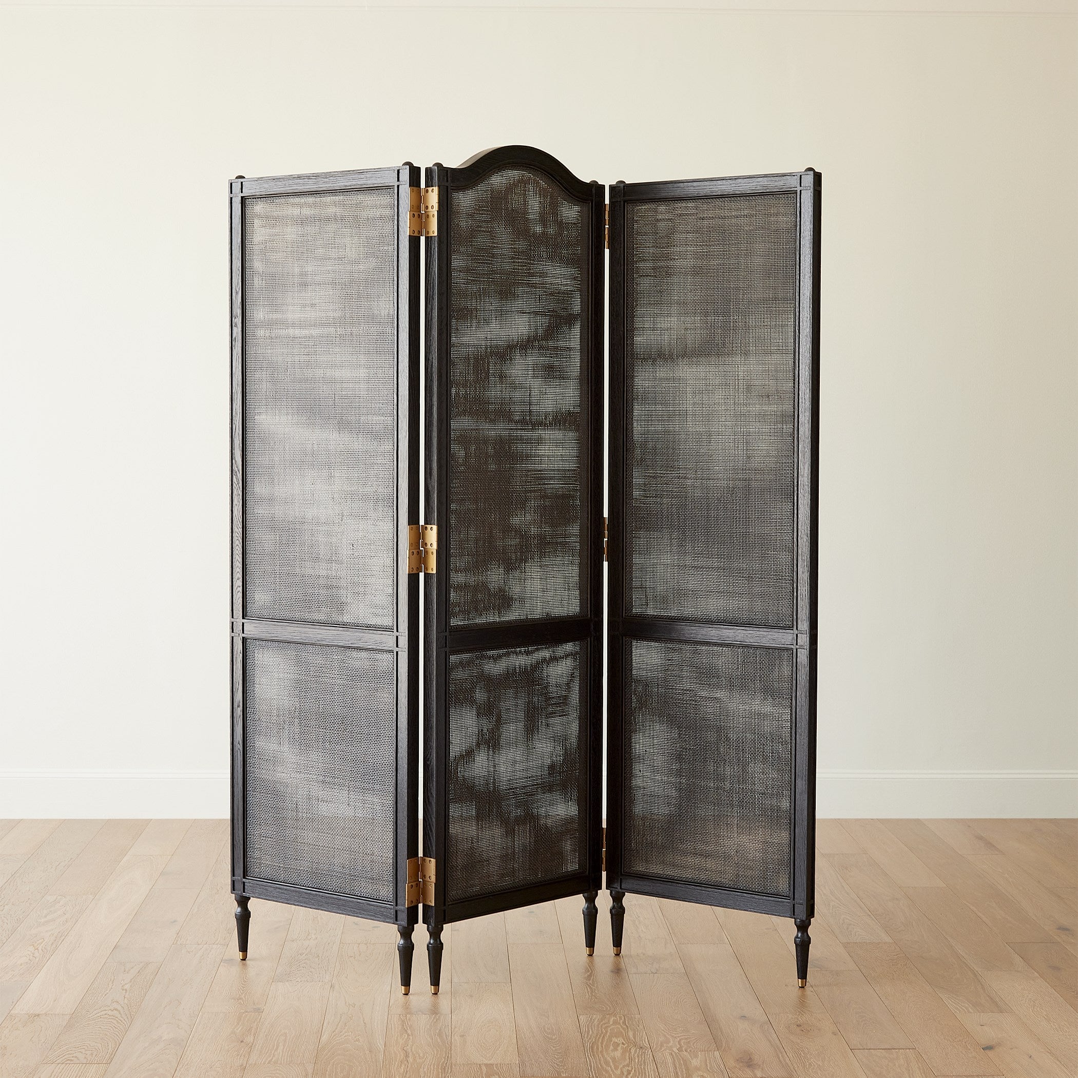 Global Views Josephine Screen-Blackened Oak