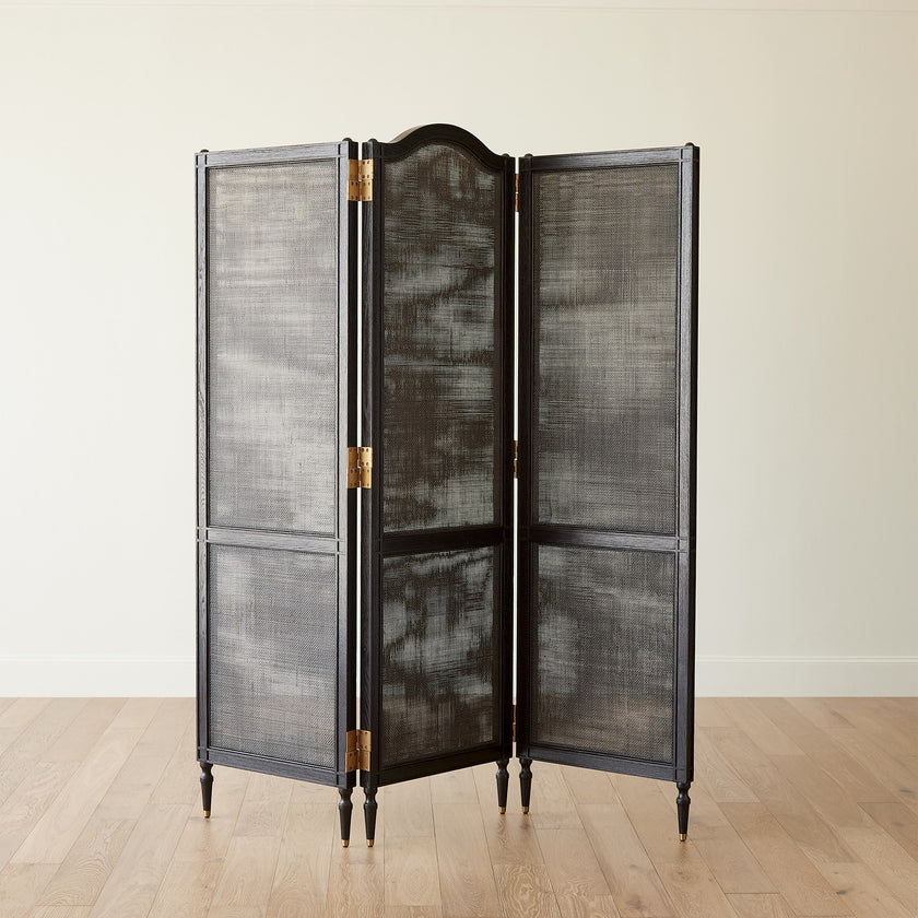 Global Views Josephine Screen-Blackened Oak