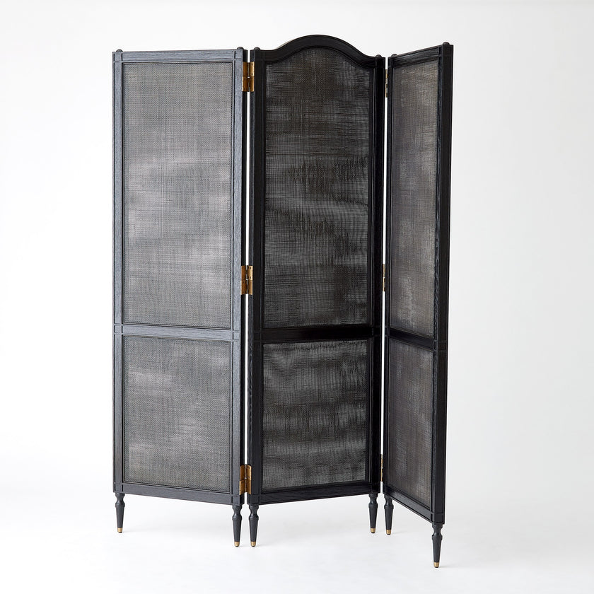 Global Views Josephine Screen-Blackened Oak