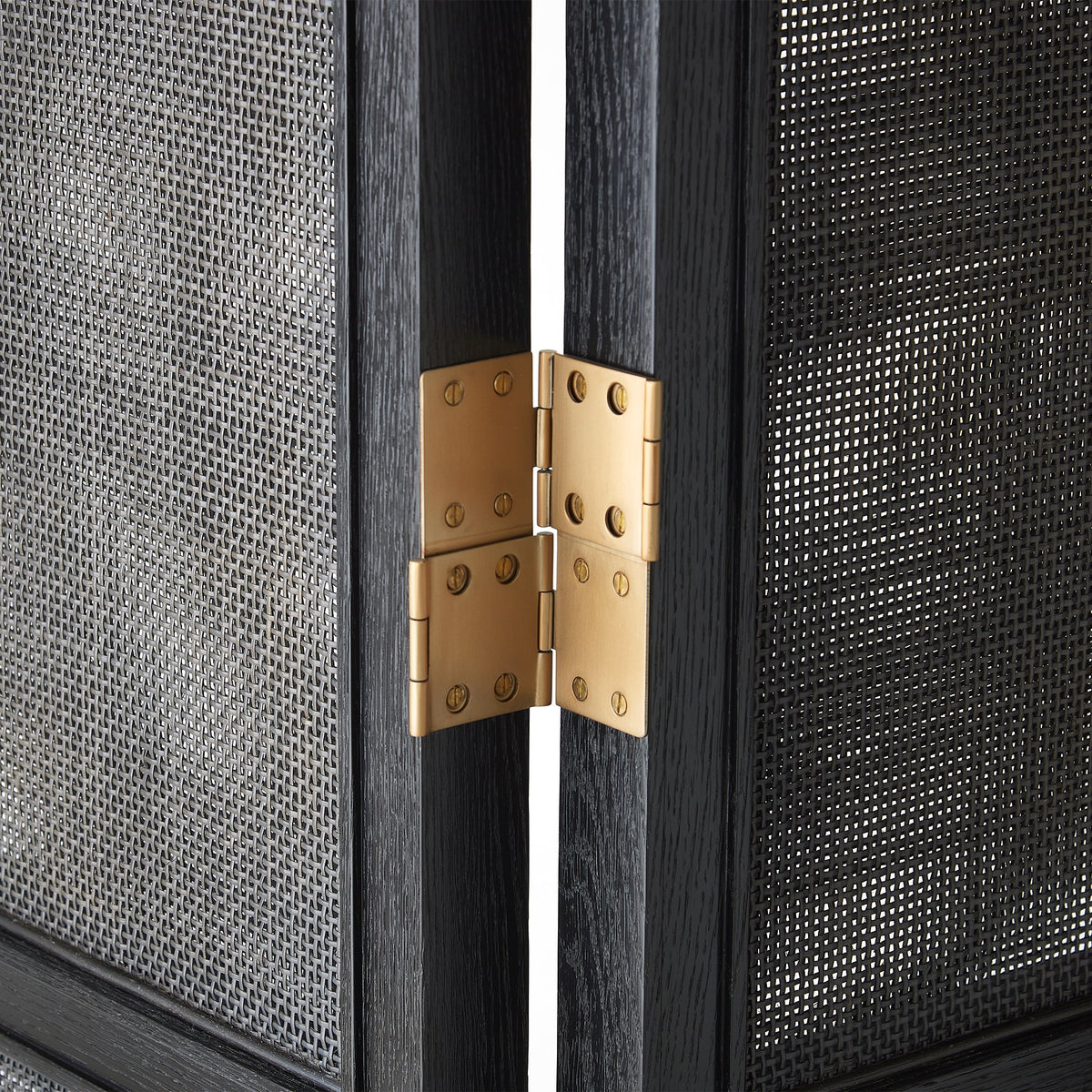 Global Views Josephine Screen-Blackened Oak