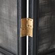 Global Views Josephine Screen-Blackened Oak