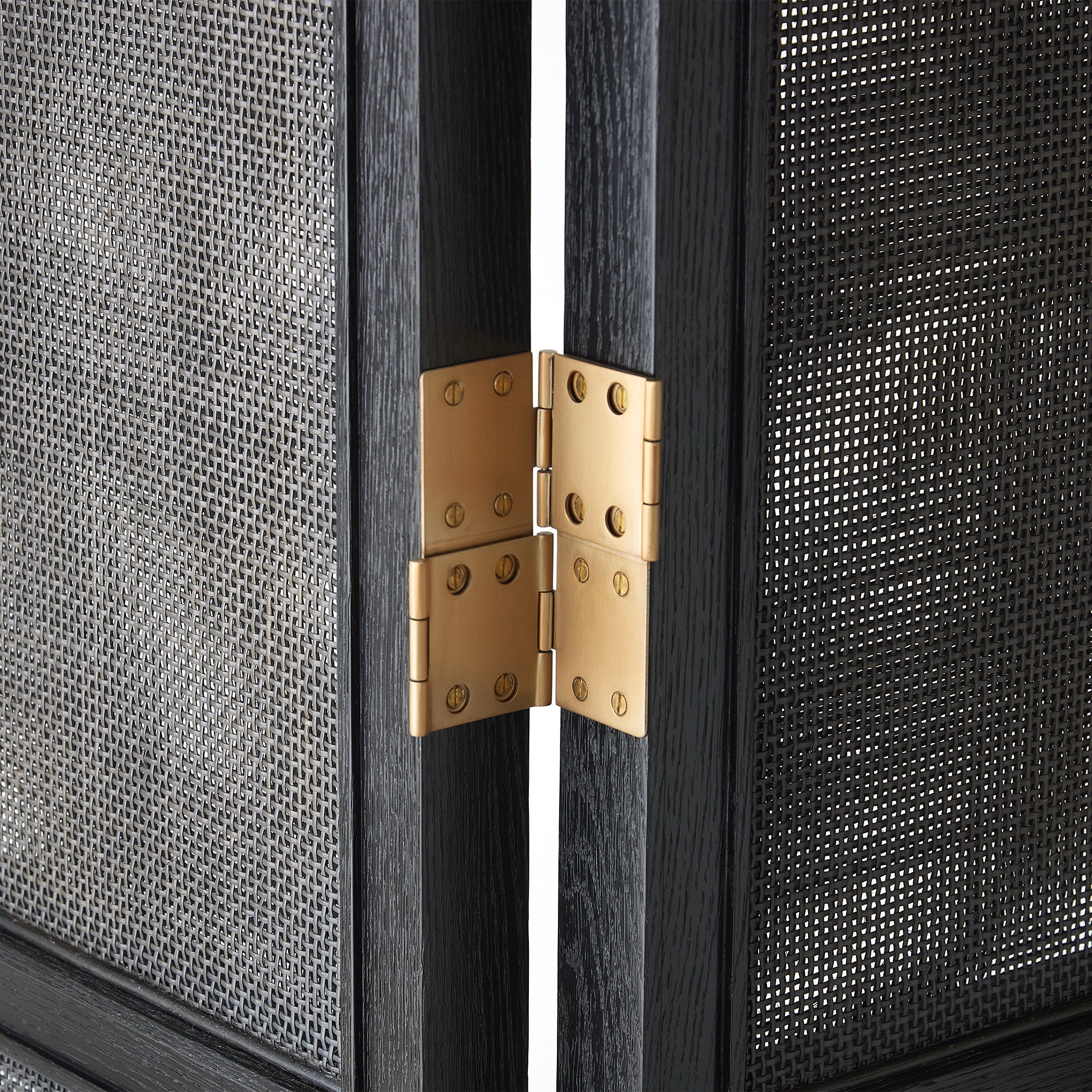 Global Views Josephine Screen-Blackened Oak