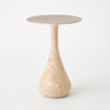 Global Views Dea Table-Travertine-Lg