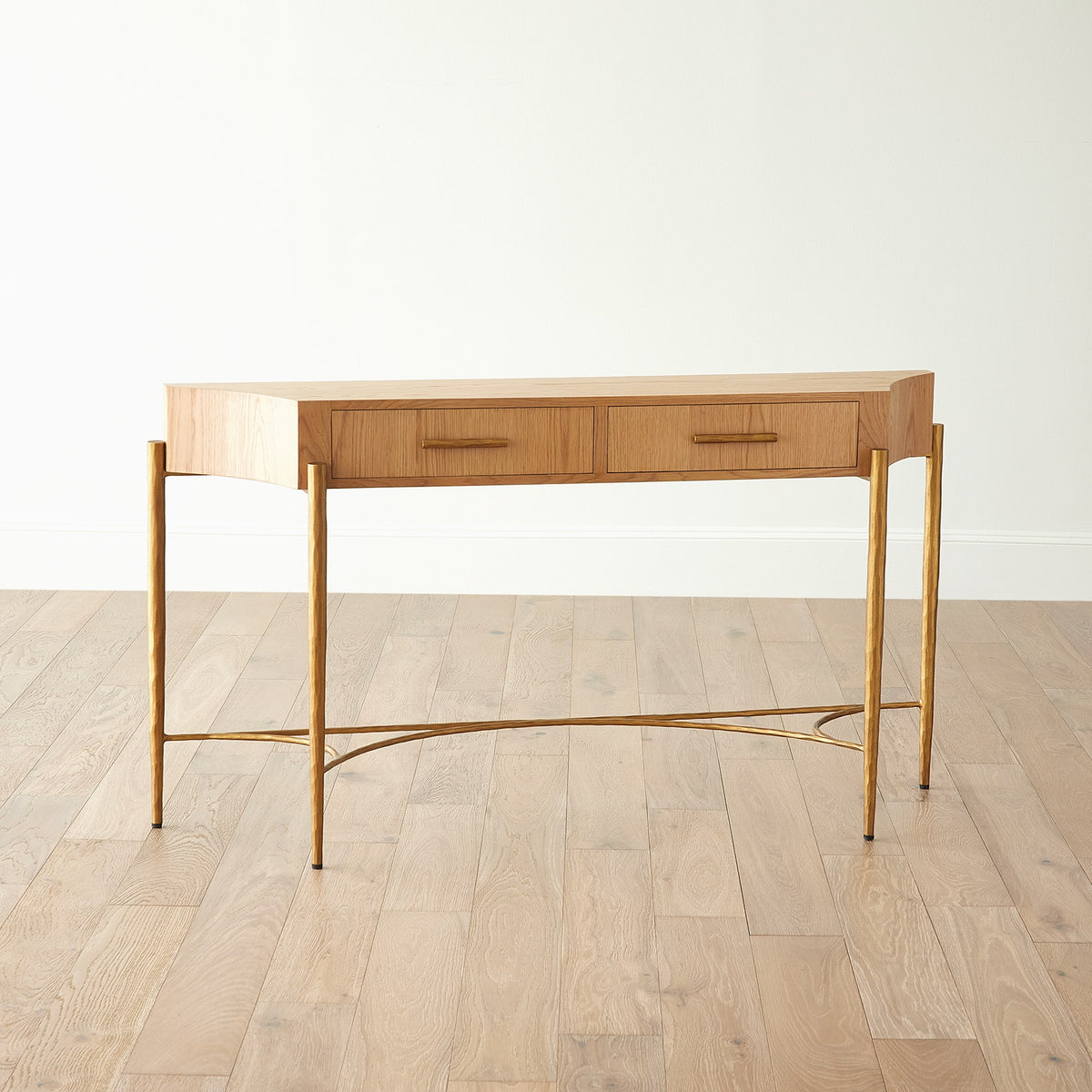 Global Views Breakfront Console-Natural/Gold