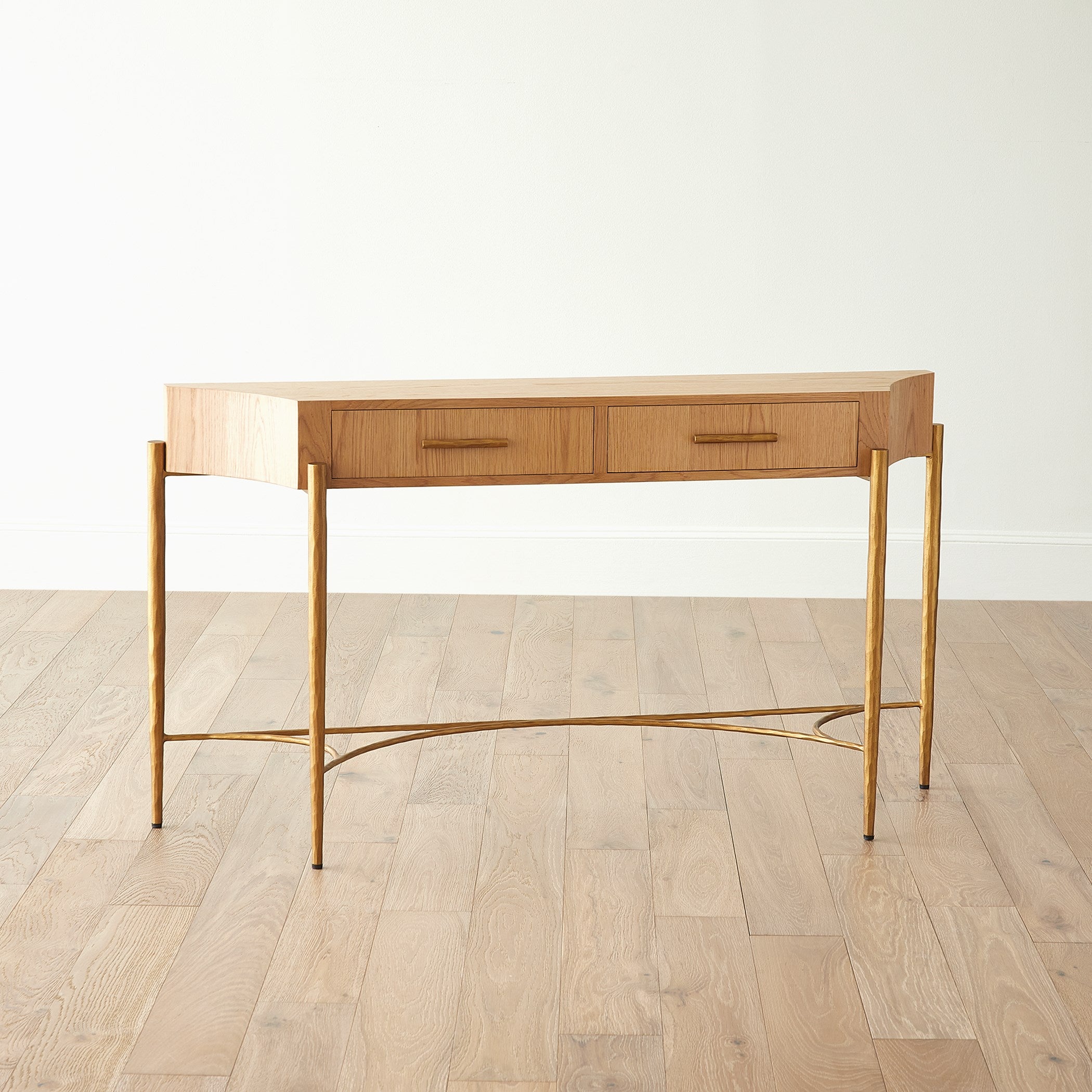 Global Views Breakfront Console-Natural/Gold