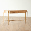 Global Views Breakfront Console-Natural/Gold
