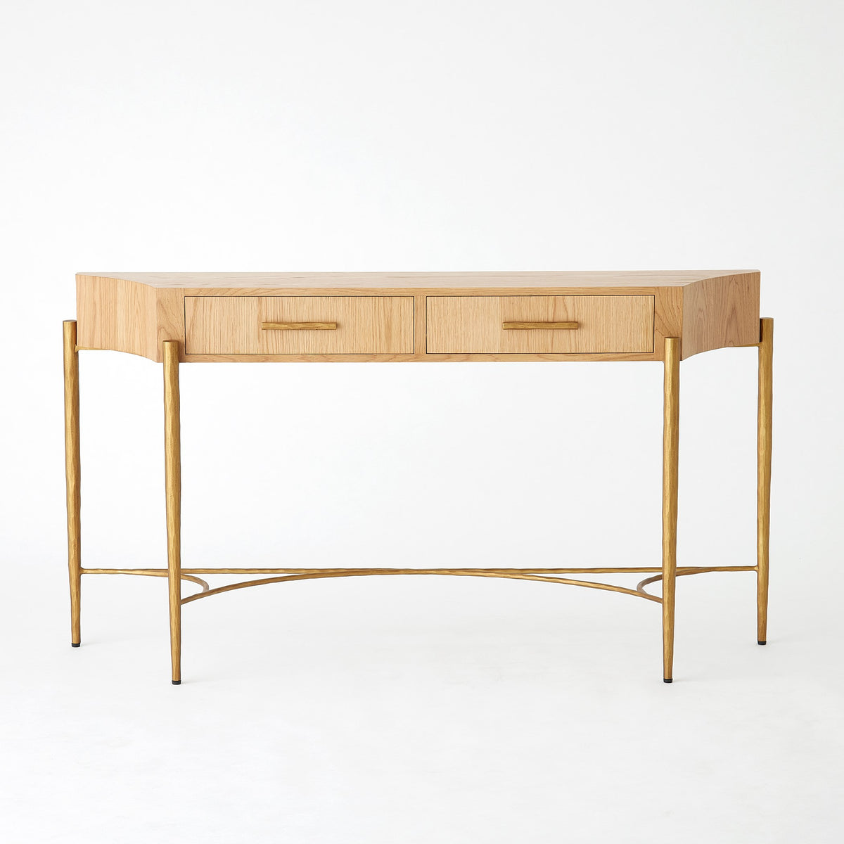 Global Views Breakfront Console-Natural/Gold