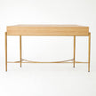 Global Views Breakfront Console-Natural/Gold
