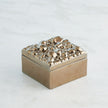 Global Views Pebbles Box Bronze