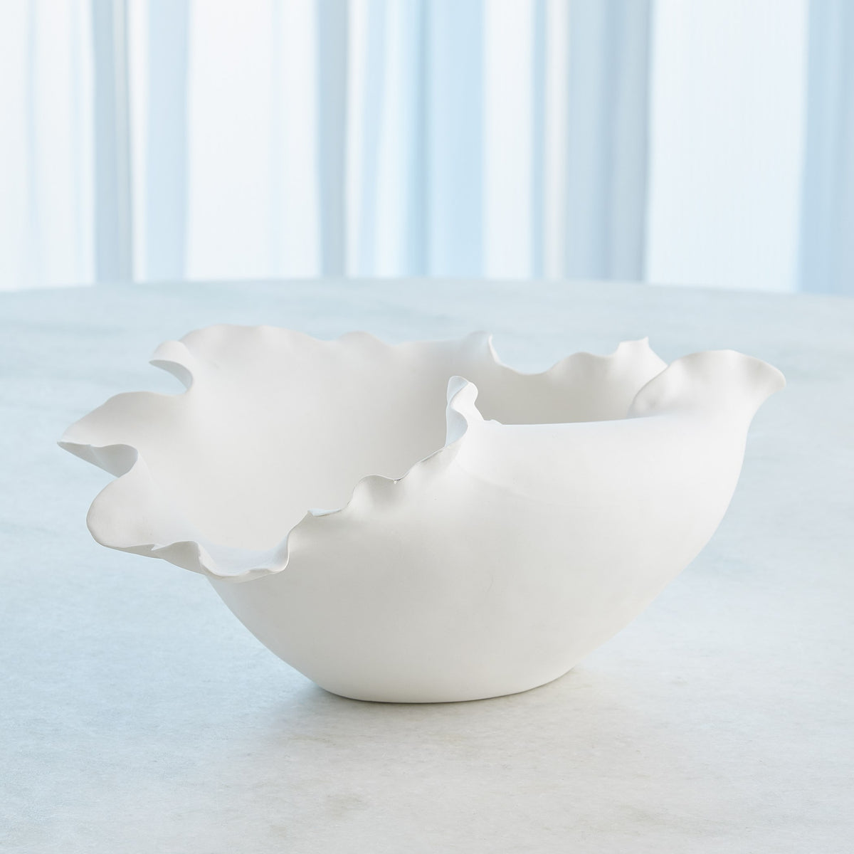 Global Views Folios Bowl Matte White
