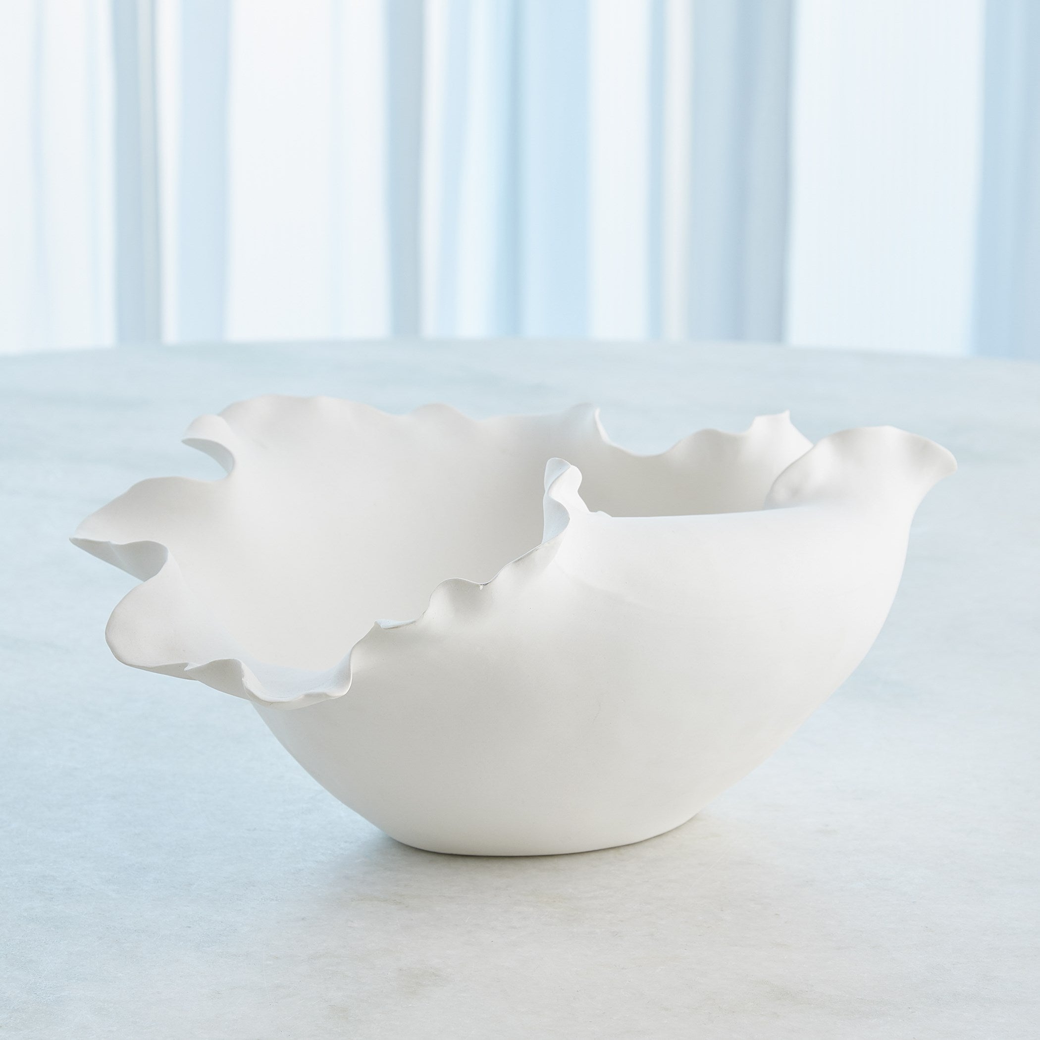 Global Views Folios Bowl Matte White