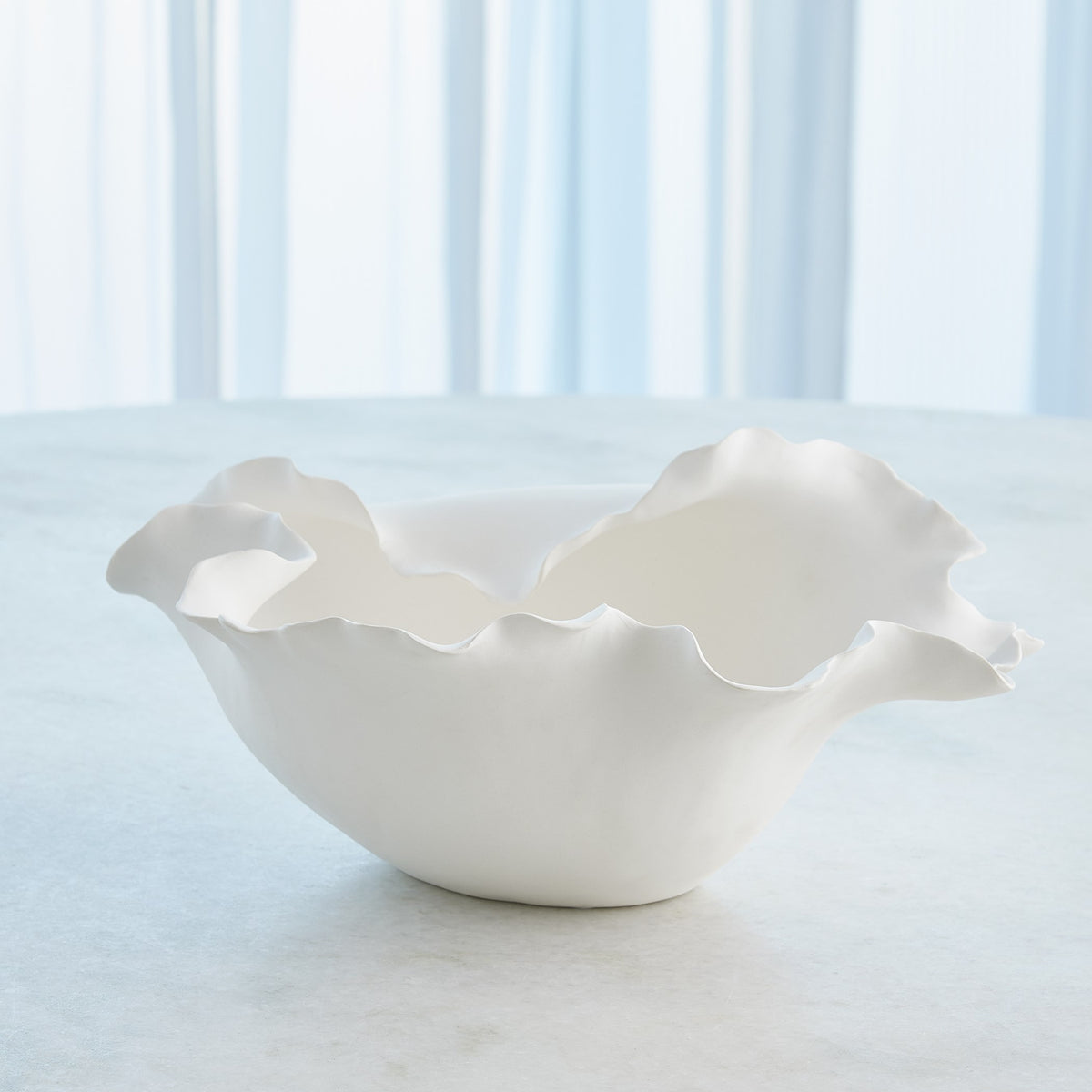 Global Views Folios Bowl Matte White