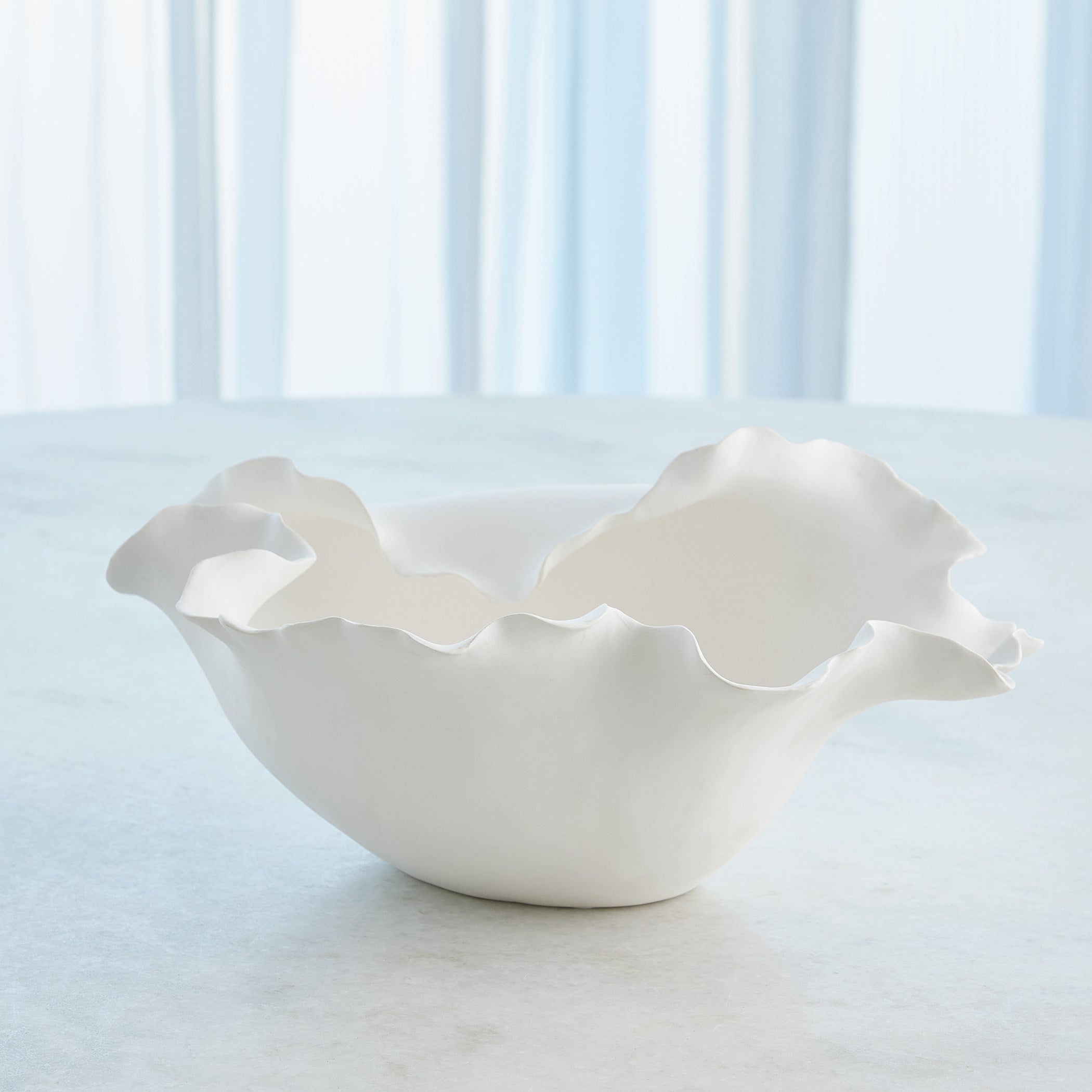 Global Views Folios Bowl Matte White