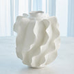 Global Views Folios Vase Matte White