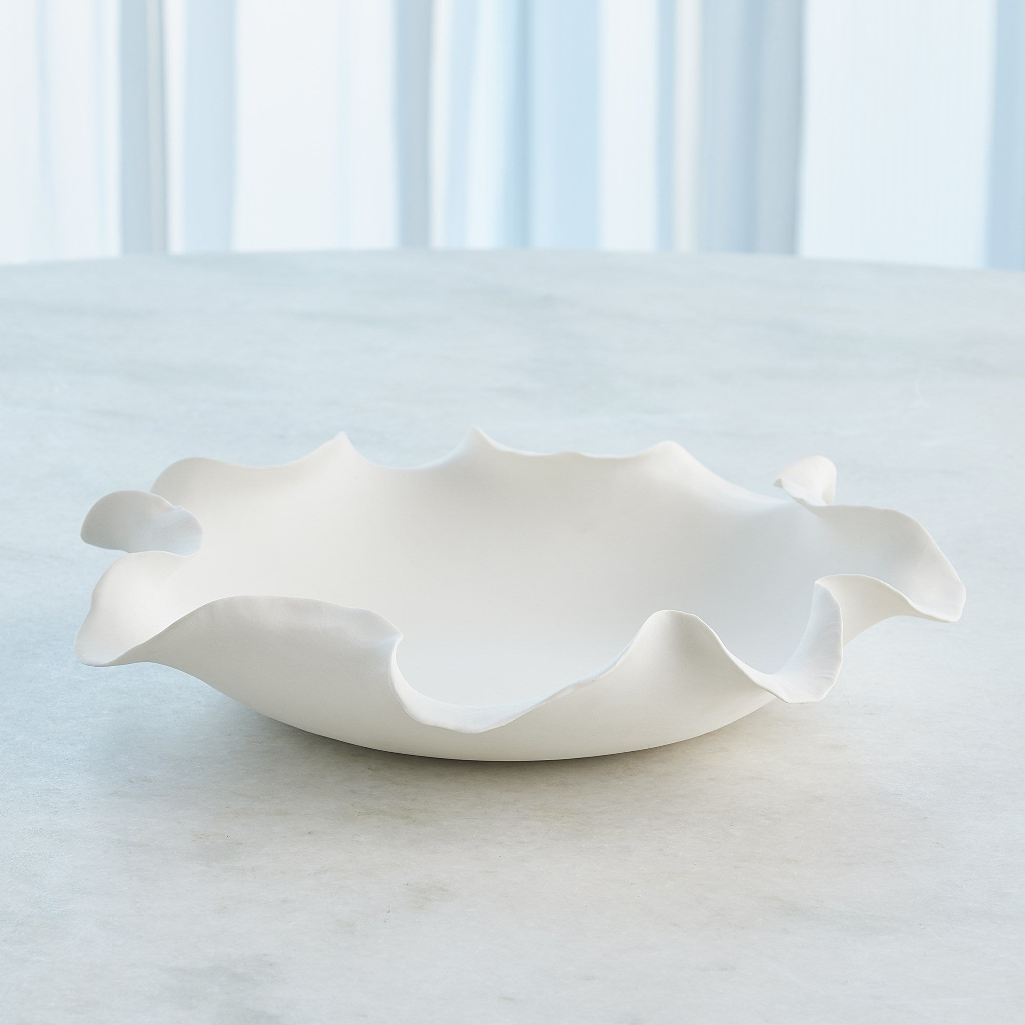 Global Views Folios Bowl Matte White
