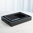 Global Views Noir Box and Tray
