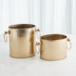 Global Views Winston Ice Bucket Brass