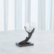 Global Views Monterey Vase Holder Natural Iron