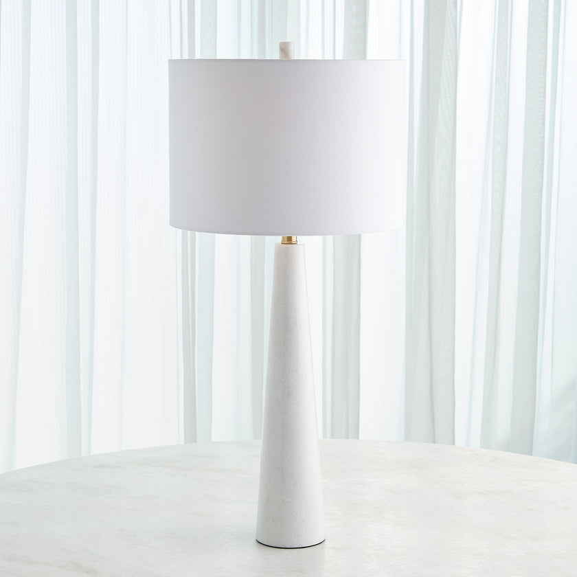 Global Views Pinnacle Marble Lamp