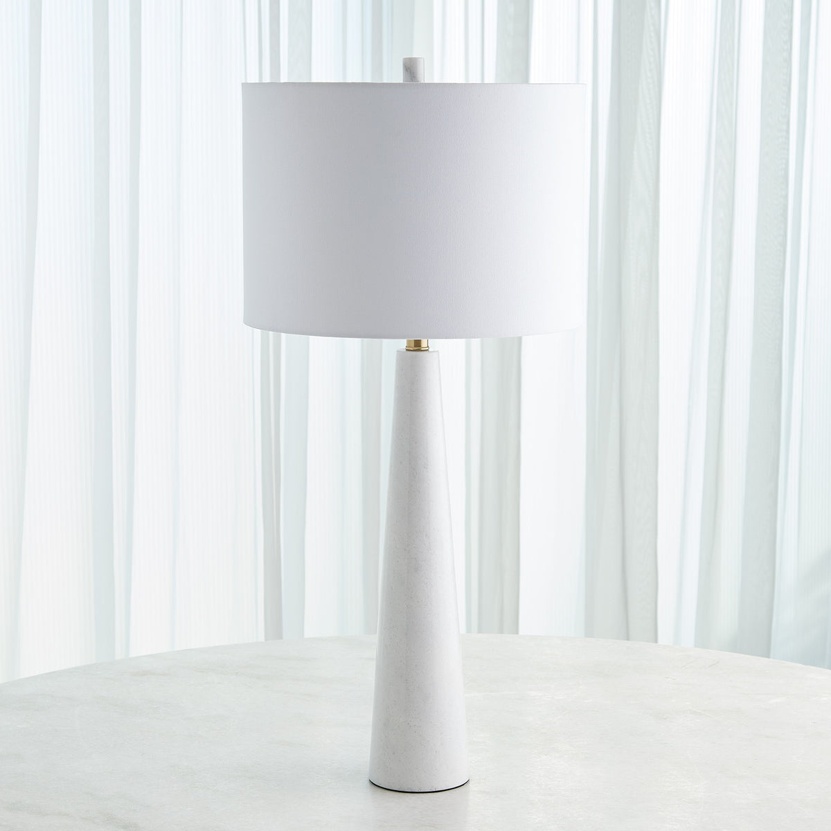 Global Views Pinnacle Marble Lamp