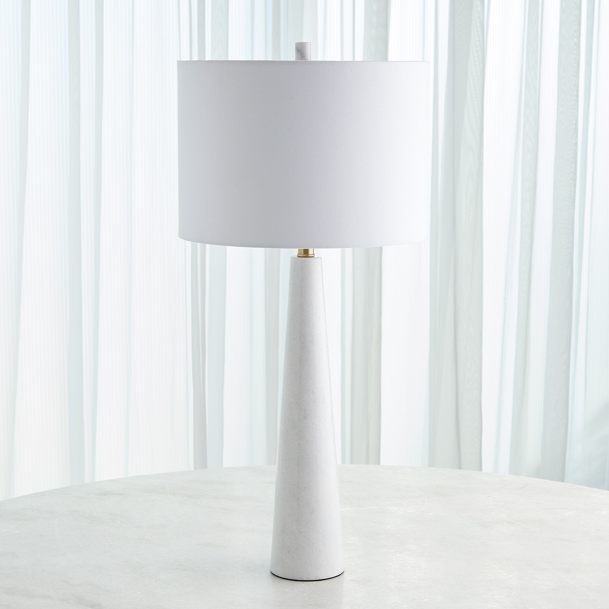 Global Views Pinnacle Marble Lamp