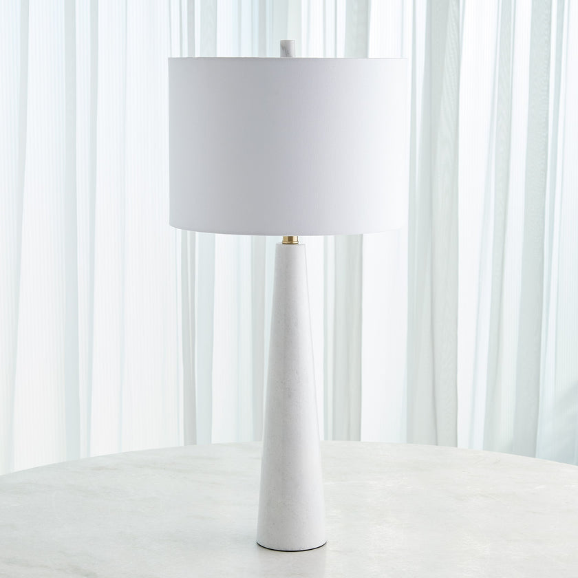 Global Views Pinnacle Marble Lamp