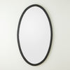 Global Views Oval Mirror Forged Iron
