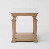 Global Views Josephine Side Table-Bleached Oak