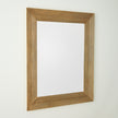 Global Views Delicate Basketweave Mirror-Gold