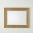Global Views Delicate Basketweave Mirror-Gold