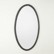 Global Views Oval Mirror Forged Iron