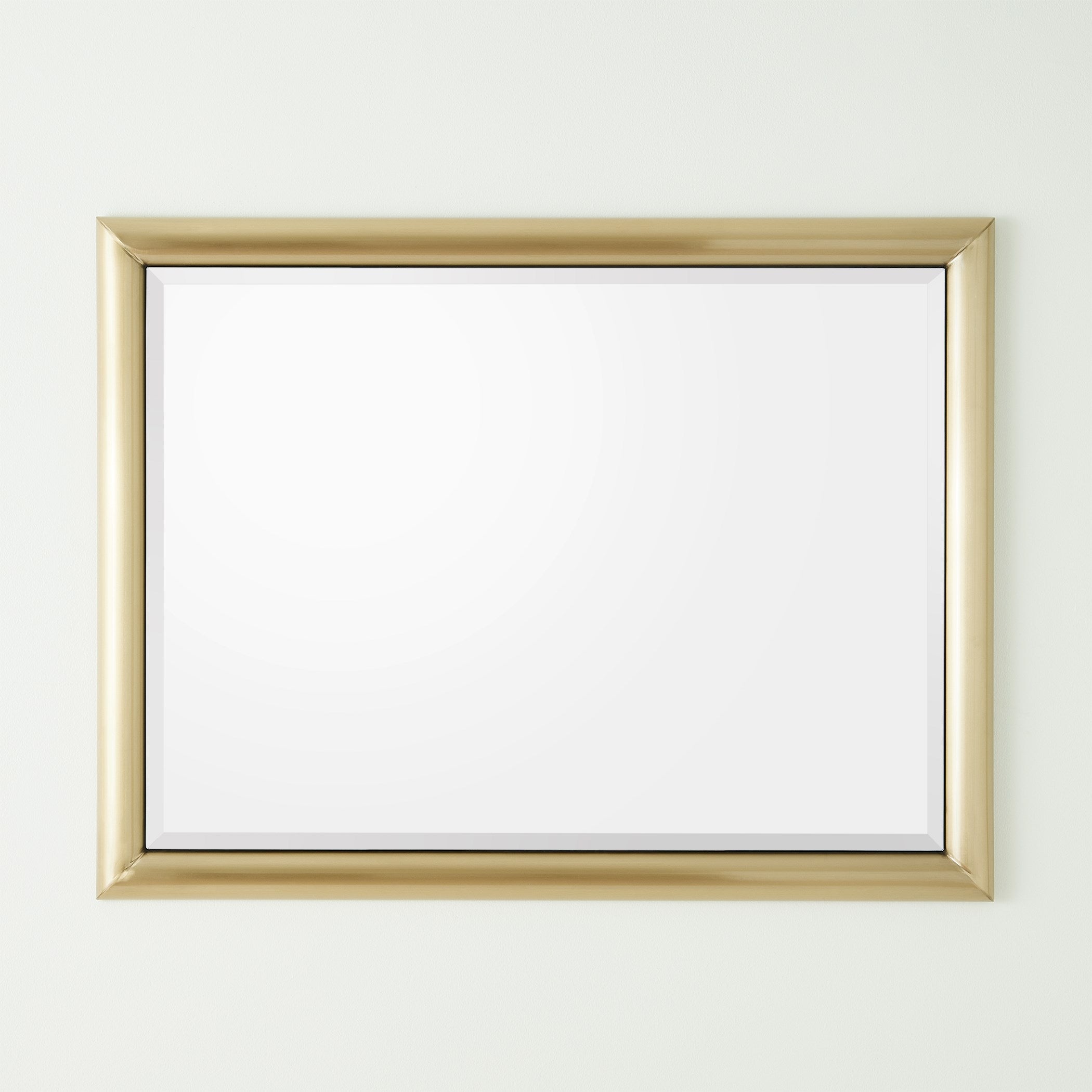 Global Views Bennett Mirror Brass
