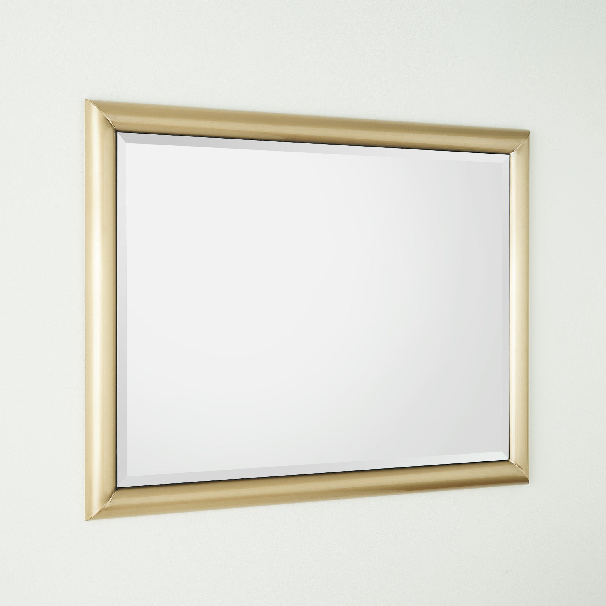 Global Views Bennett Mirror Brass