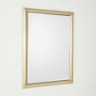 Global Views Bennett Mirror Brass