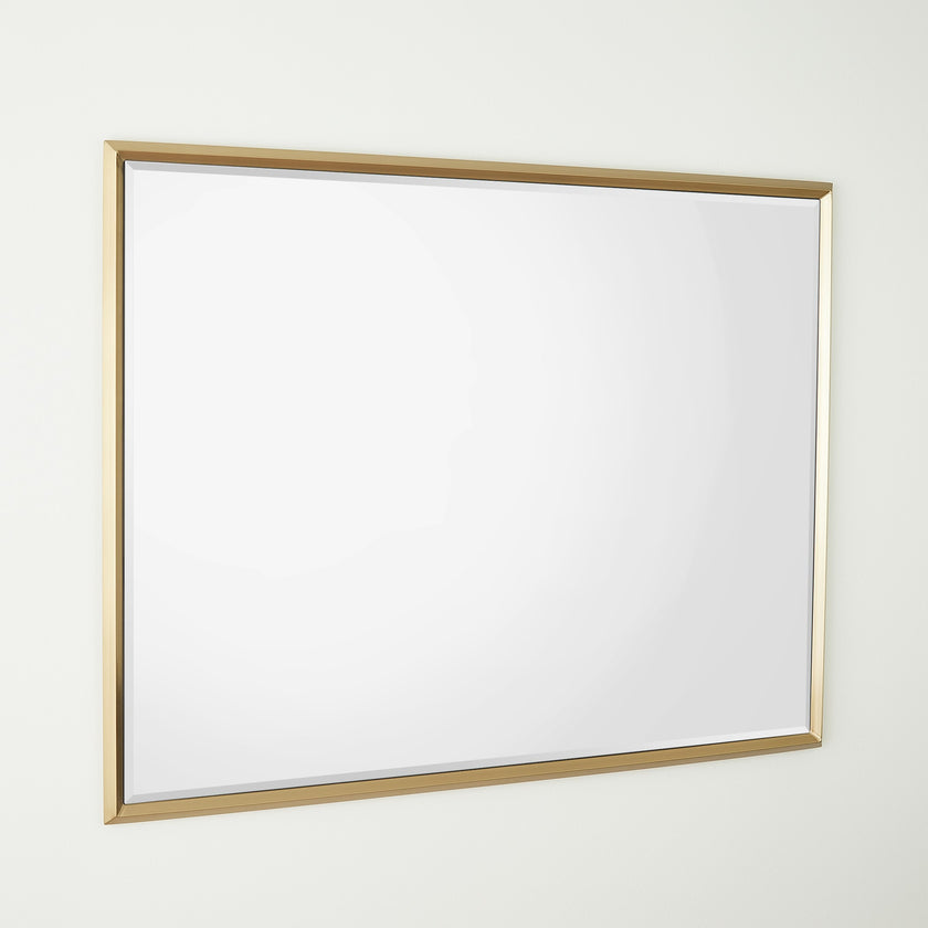 Global Views Reeves Mirror Brass