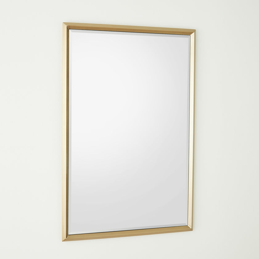 Global Views Reeves Mirror Brass