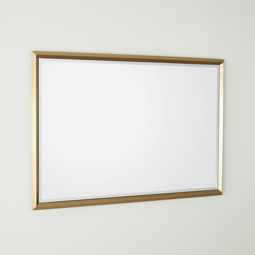 Global Views Reeves Mirror Brass