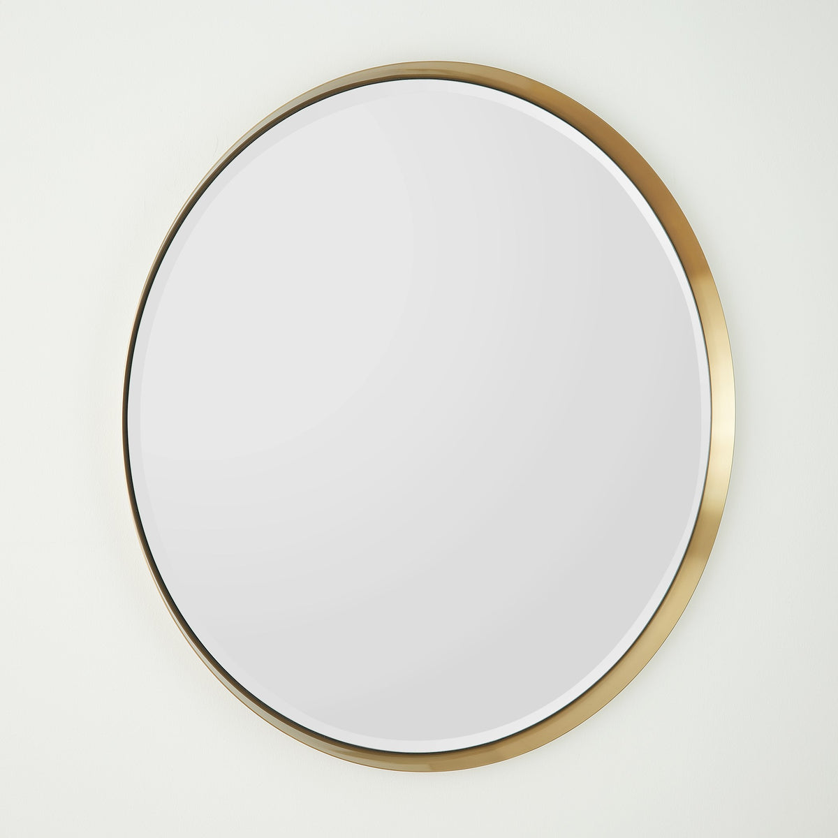 Global Views Hudson Mirror Brass