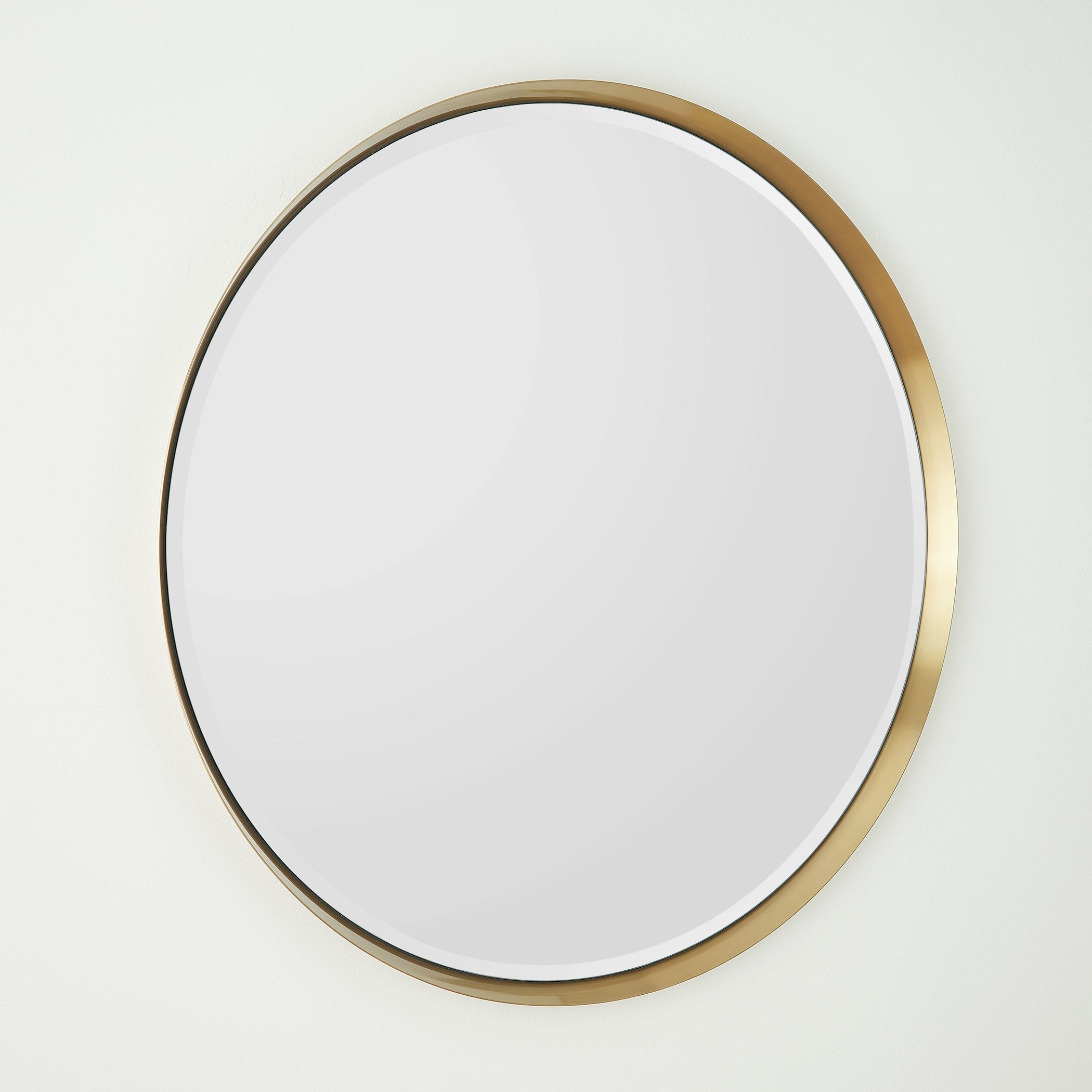 Global Views Hudson Mirror Brass