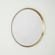 Global Views Hudson Mirror Brass