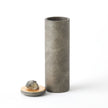 Global Views Quarry Jar Grey/Gold Leaf