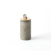 Global Views Quarry Jar Grey/Gold Leaf